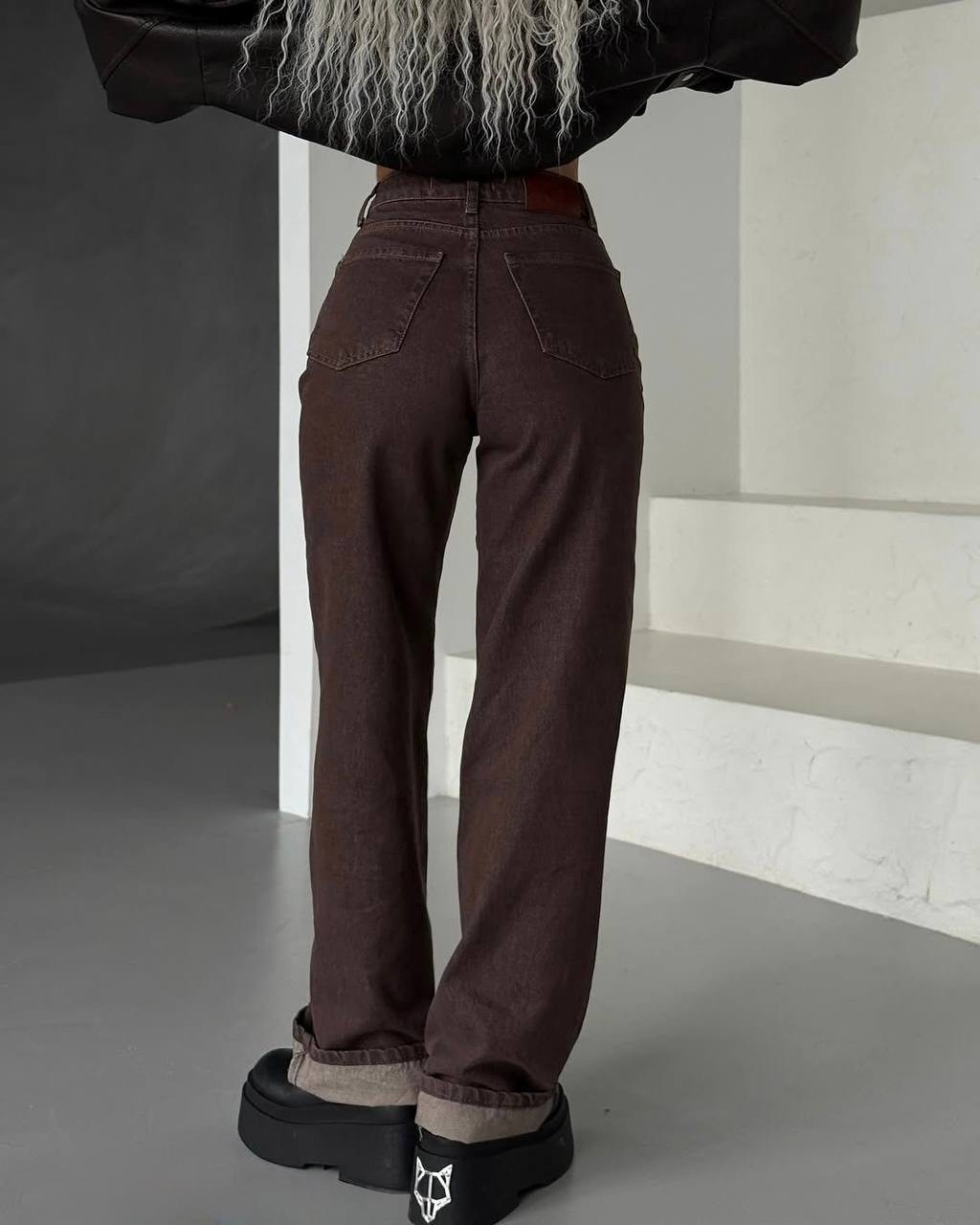 джинсы коричневые женские,штаны джинсы,широкие джинсы,джинсы коричневые,брюки джинсы