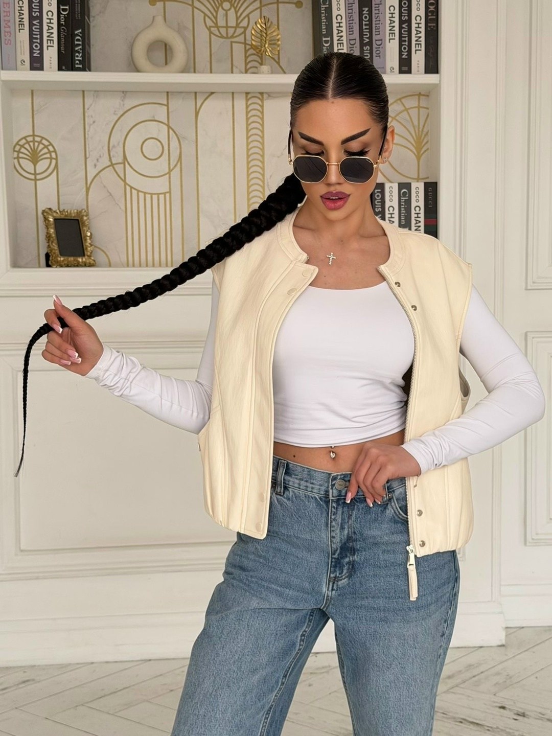 жилетка женская,жилетка экокожа короткая,жилет женский,жилет,жилетка короткая