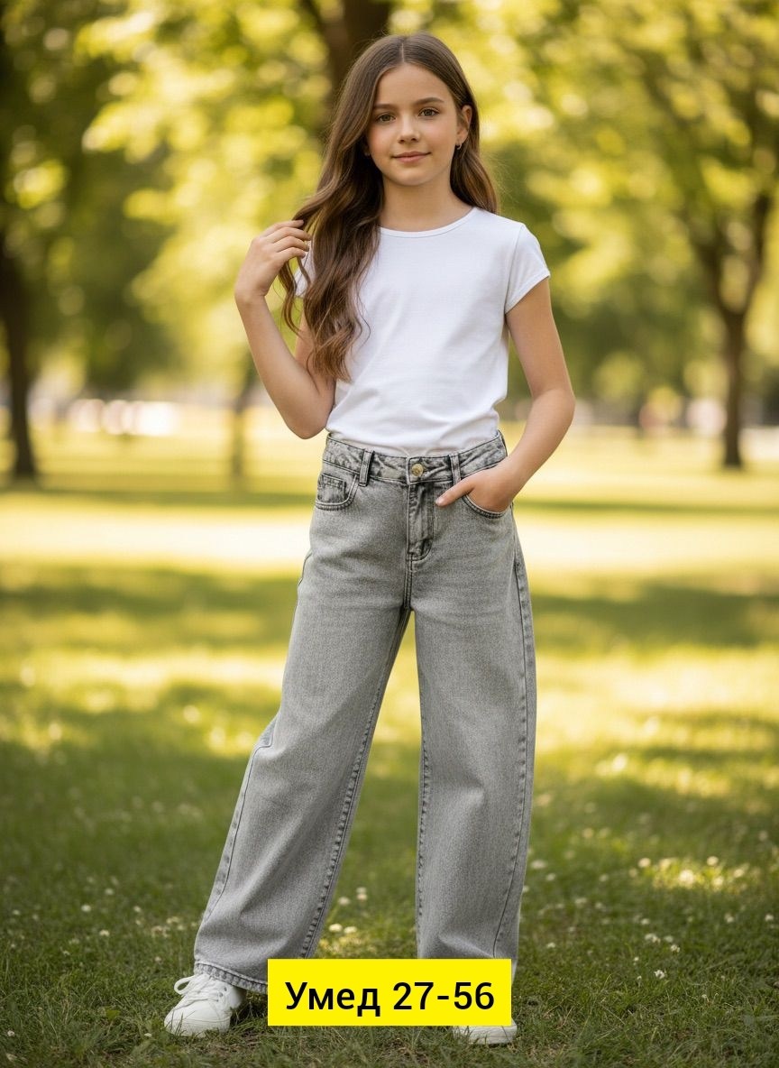 джинсы для девочек,джинсы широкие,брюки джинсы,джинсы палаццо для девочек,джинсы для девушек