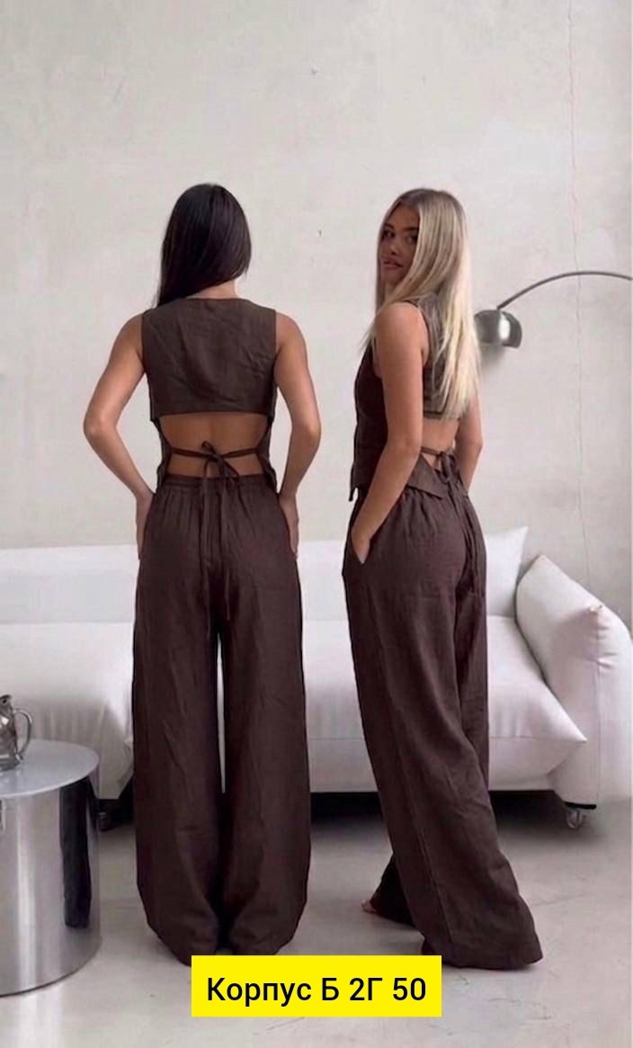 костюм женский лен,брючный костюм из льна,брючный костюм женский льняной,брючный костюм с жилетом,брючный костюм