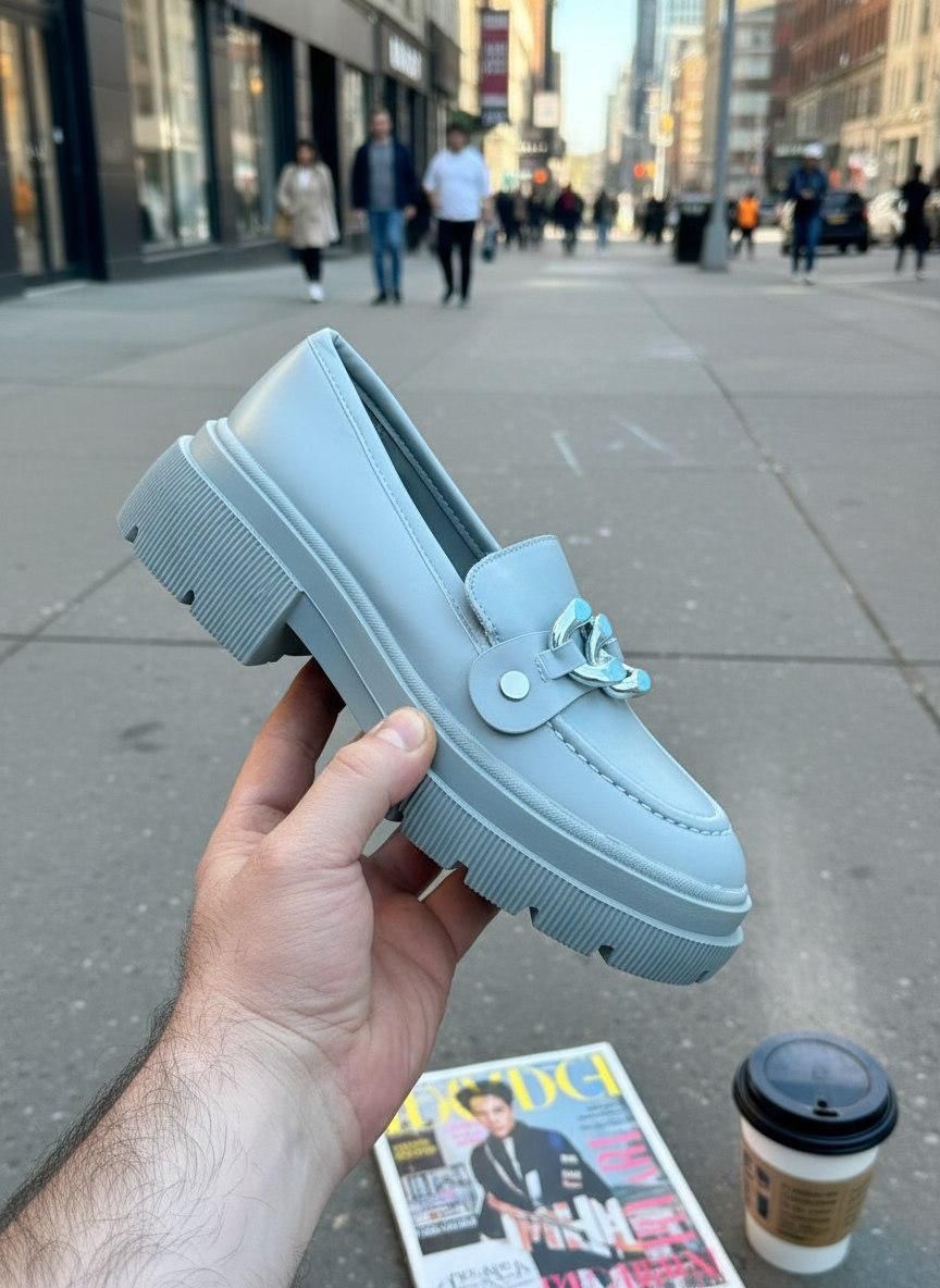 ,лоферы женские,лоферы модные, зенден лоферы,лоферы голубые