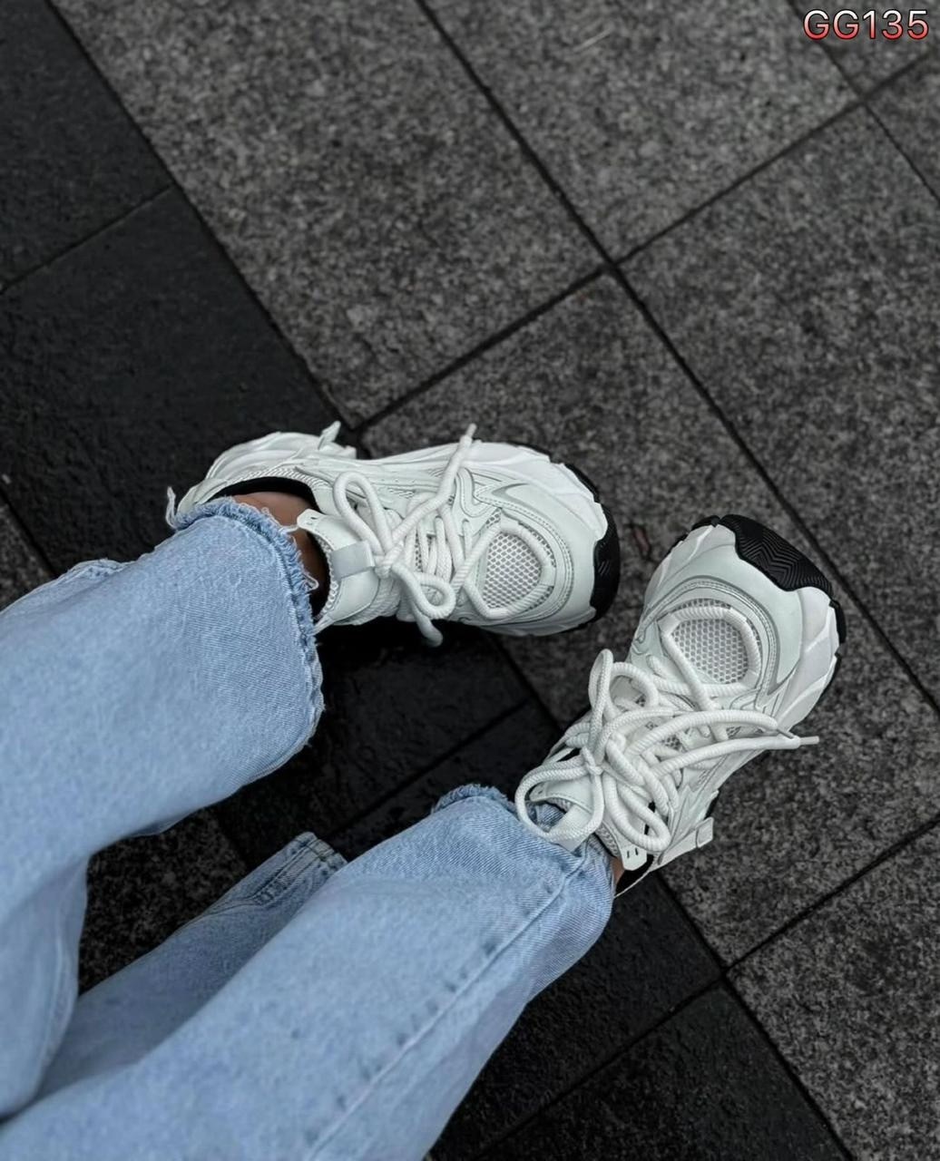 женские кроссовки на платформе,женские кроссовки из пу кожи на толстой подошве,кроссовки balenciaga,кроссовки женские,женские массивные кроссовки