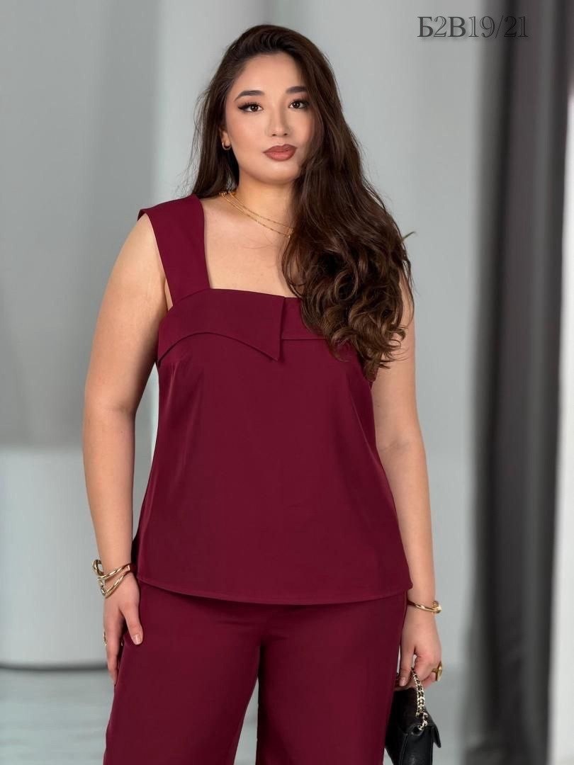 брючный костюм svetlana-style 2026 бордовый,брючный комплект nikva 725-2 бордо,костюм брючный 725-2 nikva,брюки, жакет, топ svetlana-style 2026 бордовый,брючный костюм svetlana-style 2026 бордовый раз