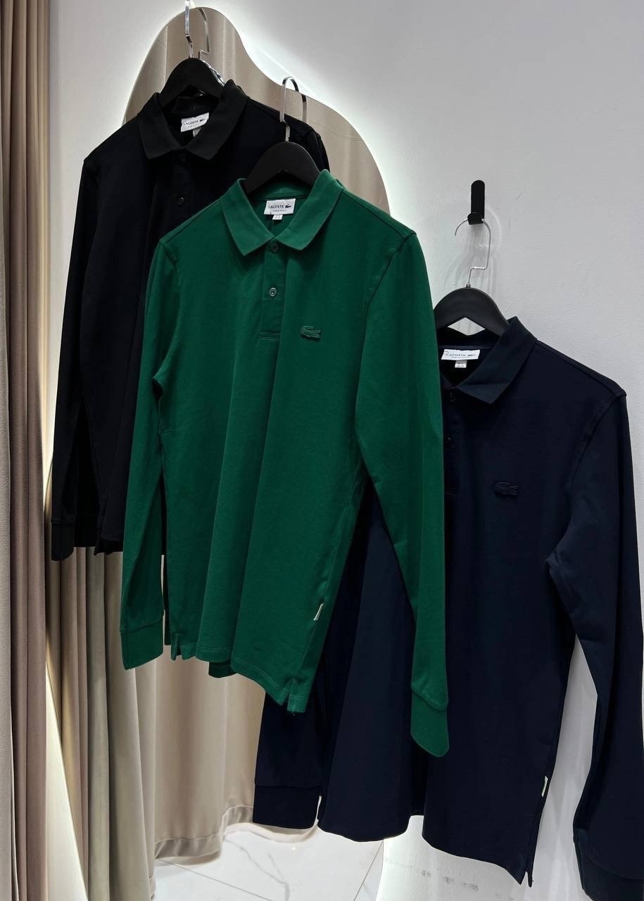 polo lacoste,lacoste зеленый,lacoste поло,поло lacoste с длинным рукавом,поло с длинными рукавами