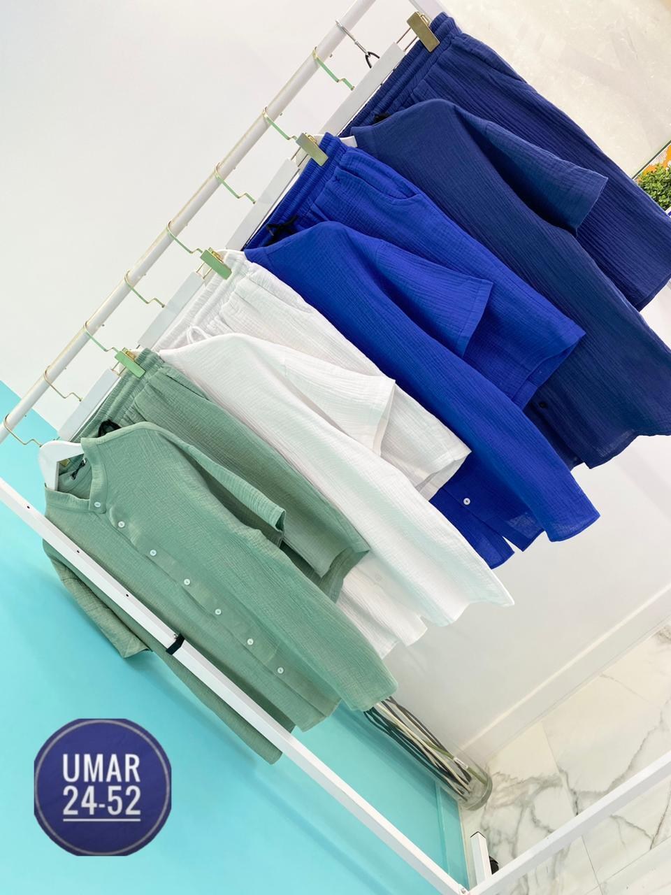 летние костюмы мужские,костюм мужской,мужской костюм с шортами,мужская мода,трендовый деловой летний комплект муслин мужской костюм рубашка и шорты