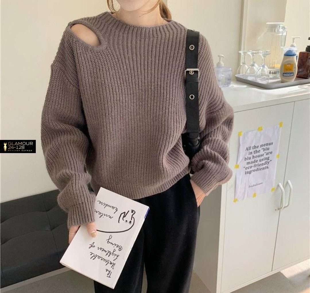 свитер с открытыми плечами,свитер укороченная,вязаный свитер с открытыми плечами,женский трикотажный свитер с открытыми плечами,джемпер с открытыми плечами