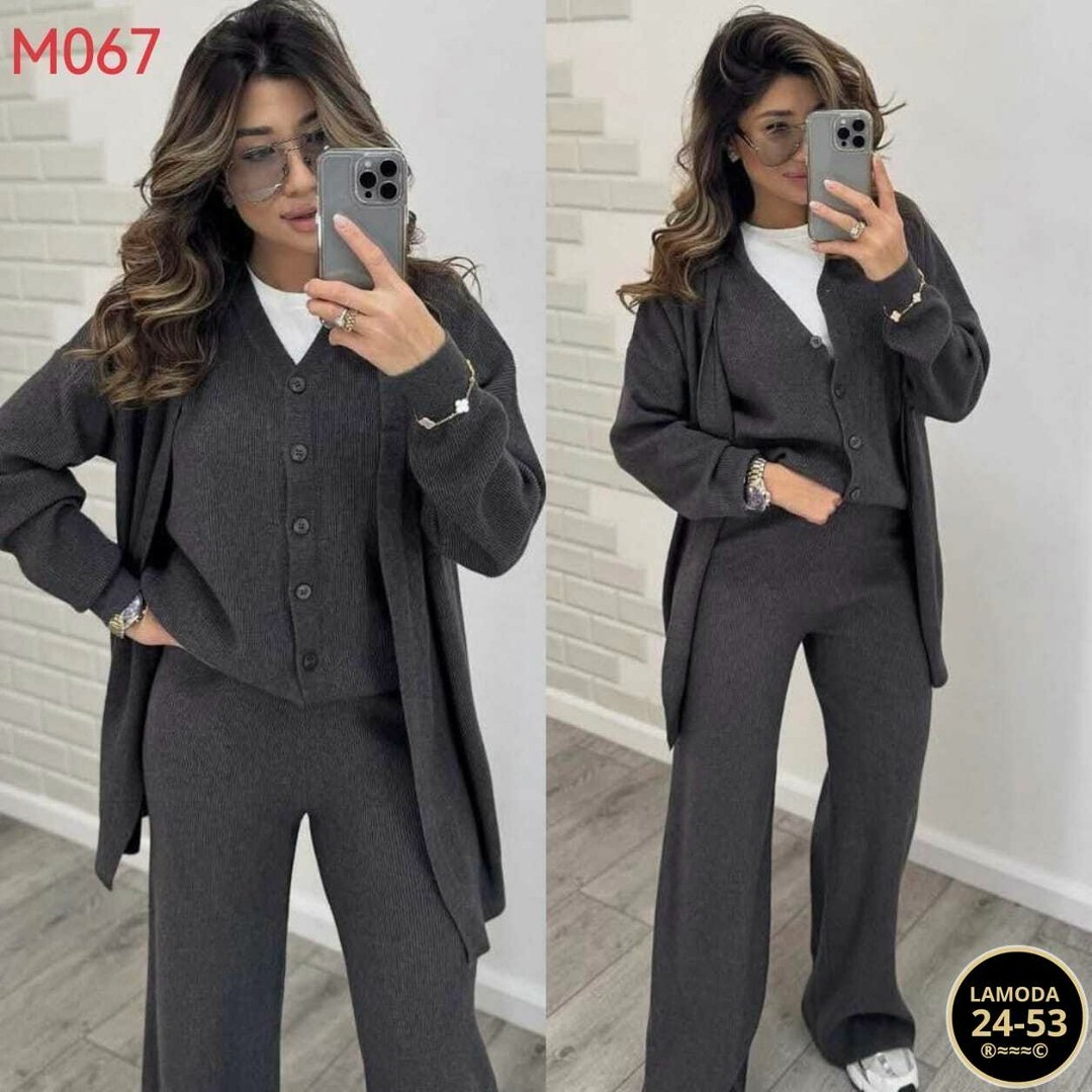 костюм тройка женский,трикотажный брючный костюм тройка,костюм женский,трикотажный костюм тройка,брючный костюм