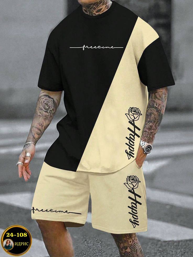 ,спортивные костюмы,футболка и шорты комплект,спортивные мужские костюмы,футболка шорты мужские