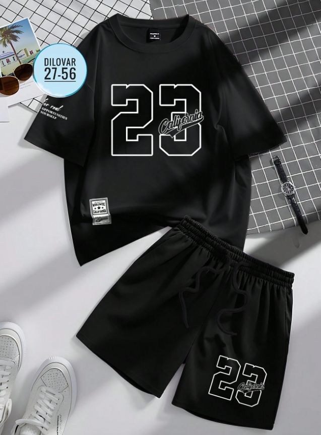 комплект футболка и шорты,летний комплект футболка и шорты,шорты с принтом,комплект одежды