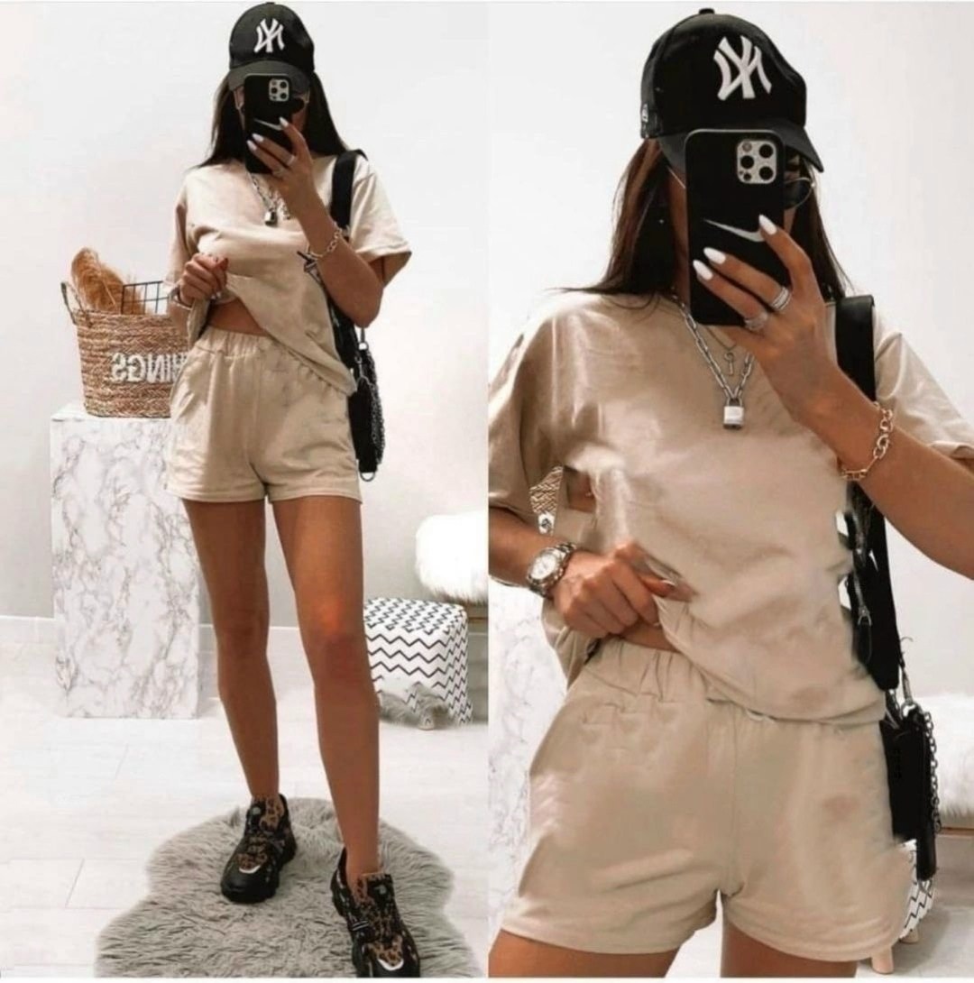 костюм женский,летние костюмы,костюм бежевый,летний костюм с шортами,костюм женский с шортами