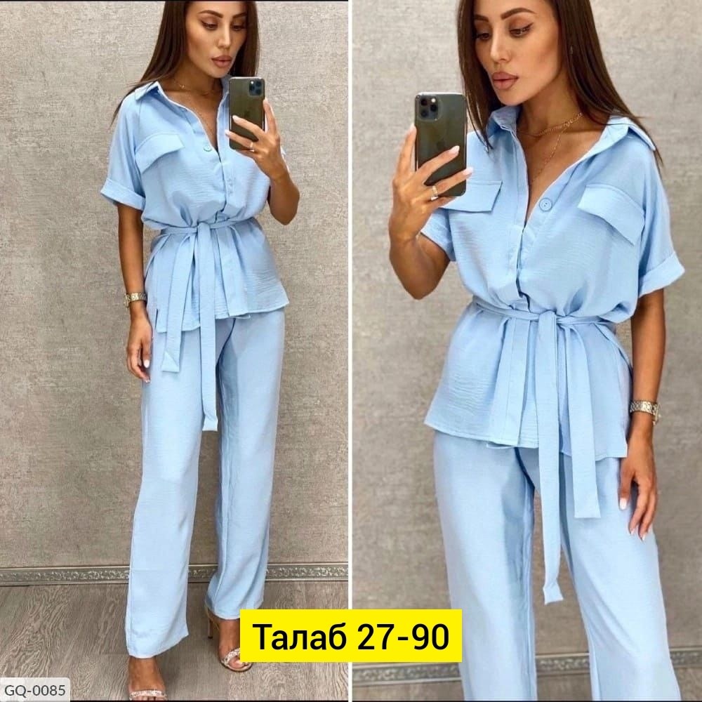 костюм жатка женский летний брючный,женские летние костюмы,стильный летний костюм,летний брючный женский костюм,костюм женский