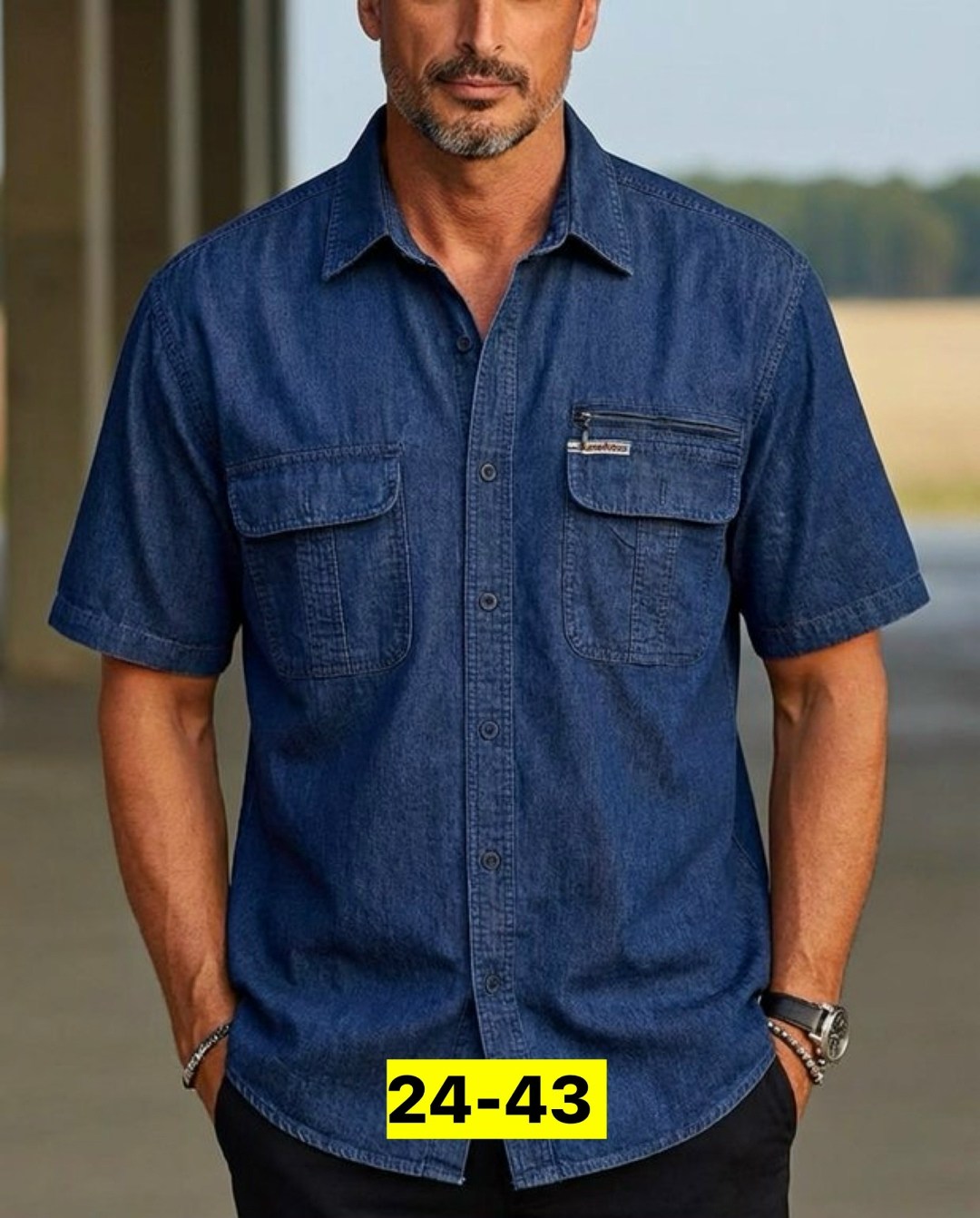 рубашка мужская джинсовая,рубашка мужская,рубашка мужская летняя,мужская джинсовая рубашка с коротким рукавом,рубашка джинса