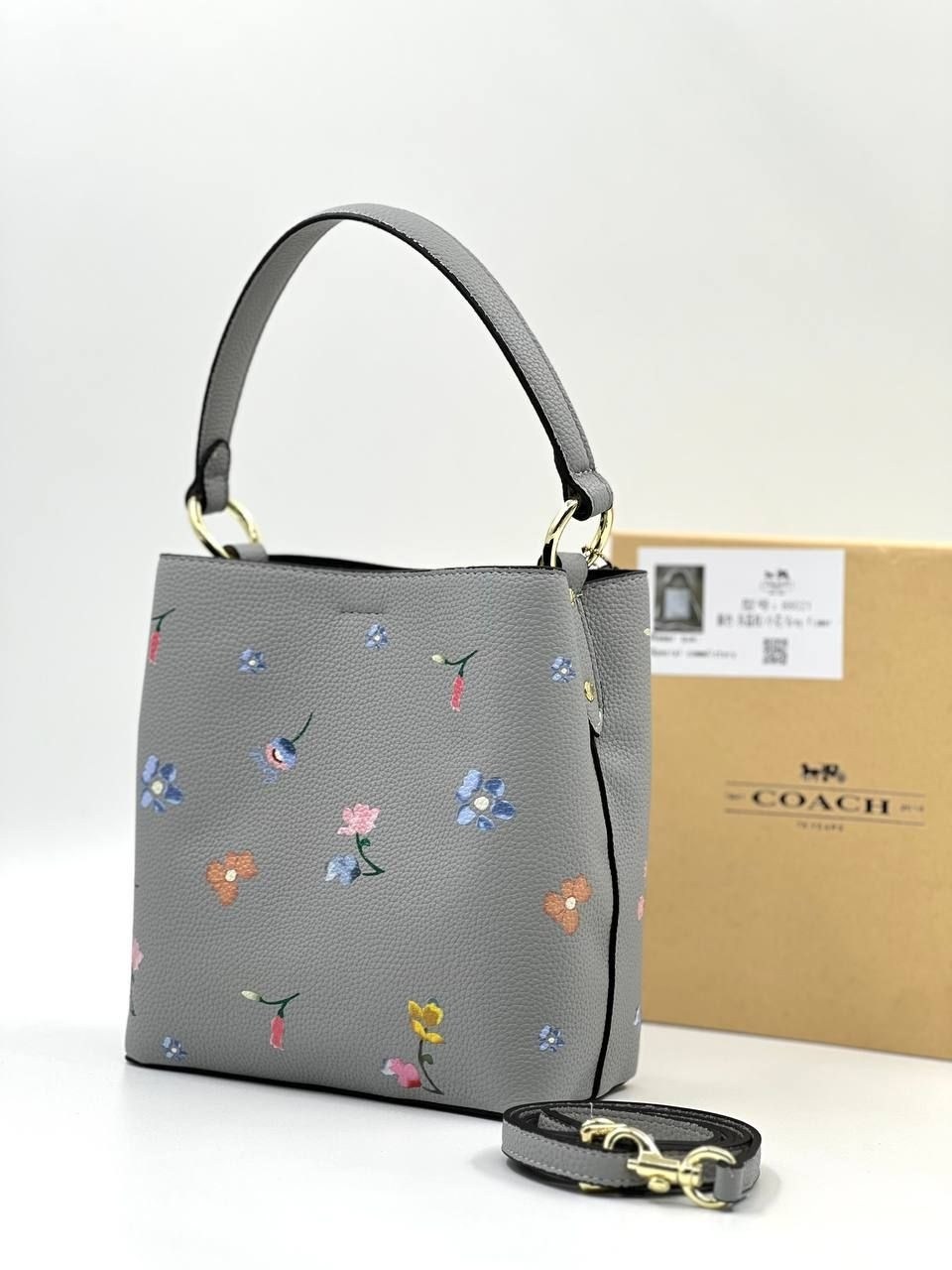 coach сумка женская,женская сумка,сумка,сумка летняя,сумка серая