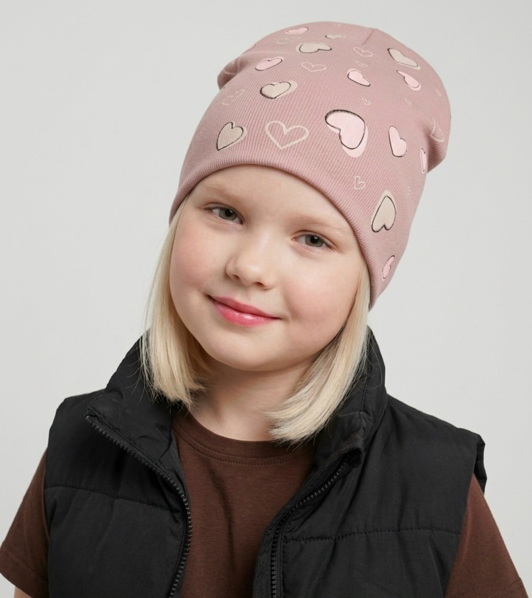 шапка трикотажная для девочки,шапка для девочек,шапочка детская,шапка демисезонная,шапка весення для девочки