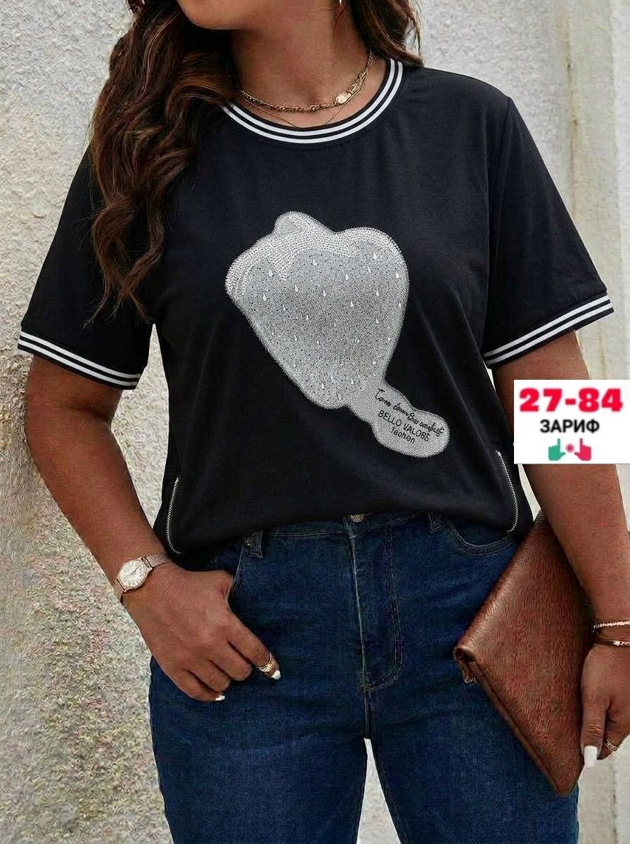 женская футболка,женская футболка больших размеров,футболки модные,футболки и топы,женские футболки с принтом