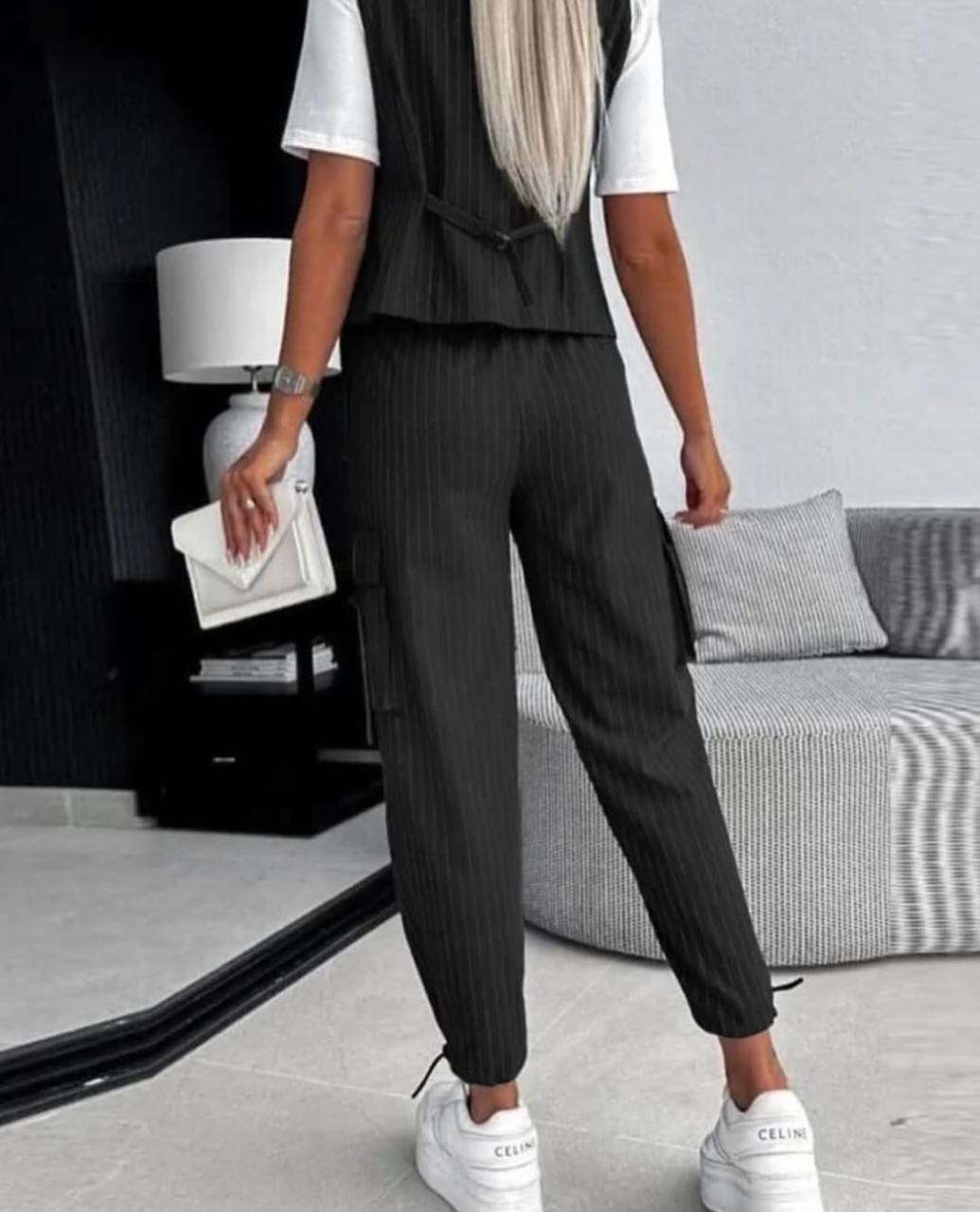 брючный костюм с жилеткой женский,комплект жилет и брюки,костюм двойка женская,женский костюм с брюками,брючный костюм с жилеткой