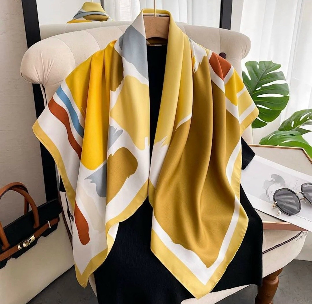 шарф шелковый,шарф женские,женский шелковый шарф,брендовый платок,шарфы для женщин