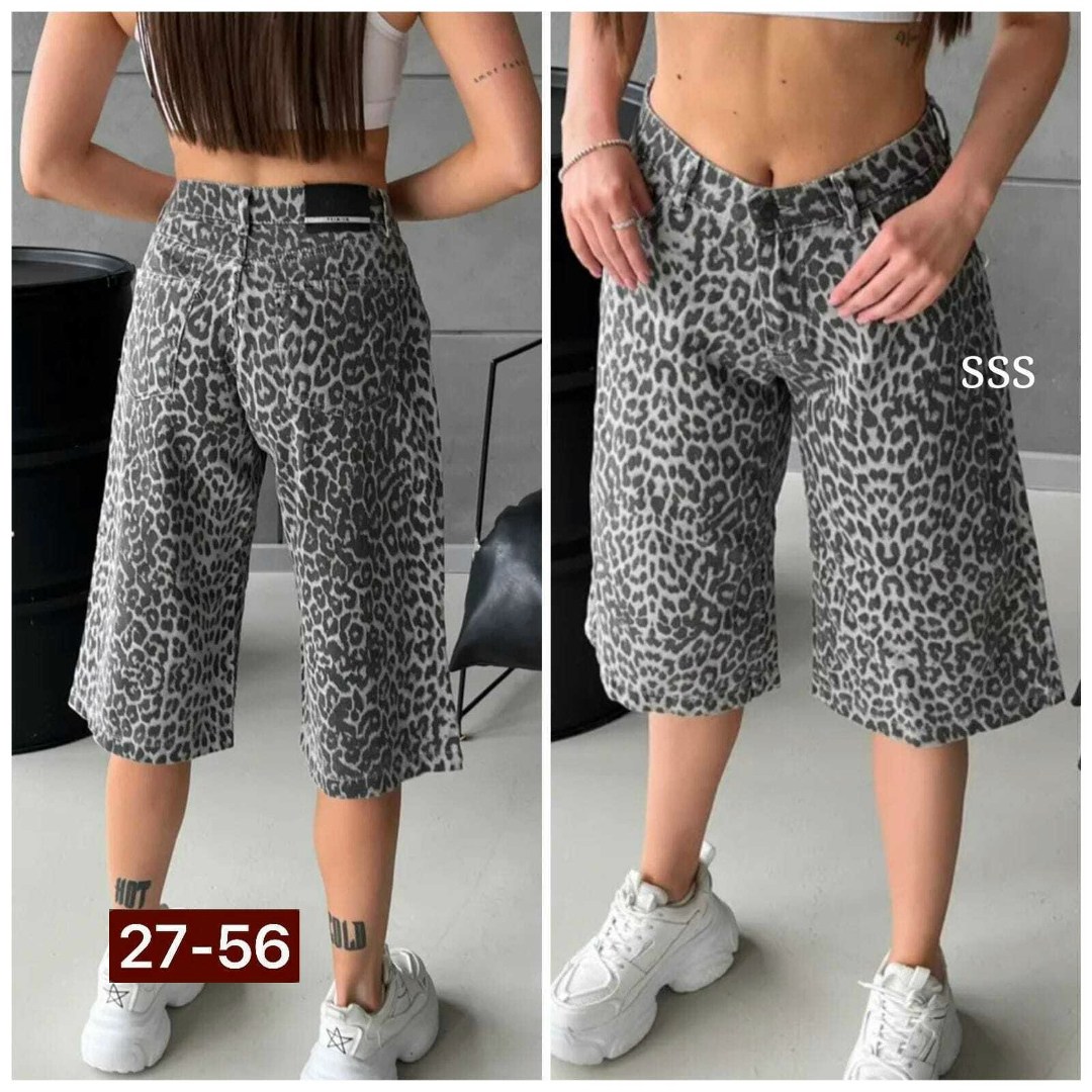 джинсовые шорты бермуды удлиненные леопардовые,джинсовые шорты леопардовые wooх,шорты бермуды джинсовые леопардовые широкие y2k,джинсовые шорты,женские шорты