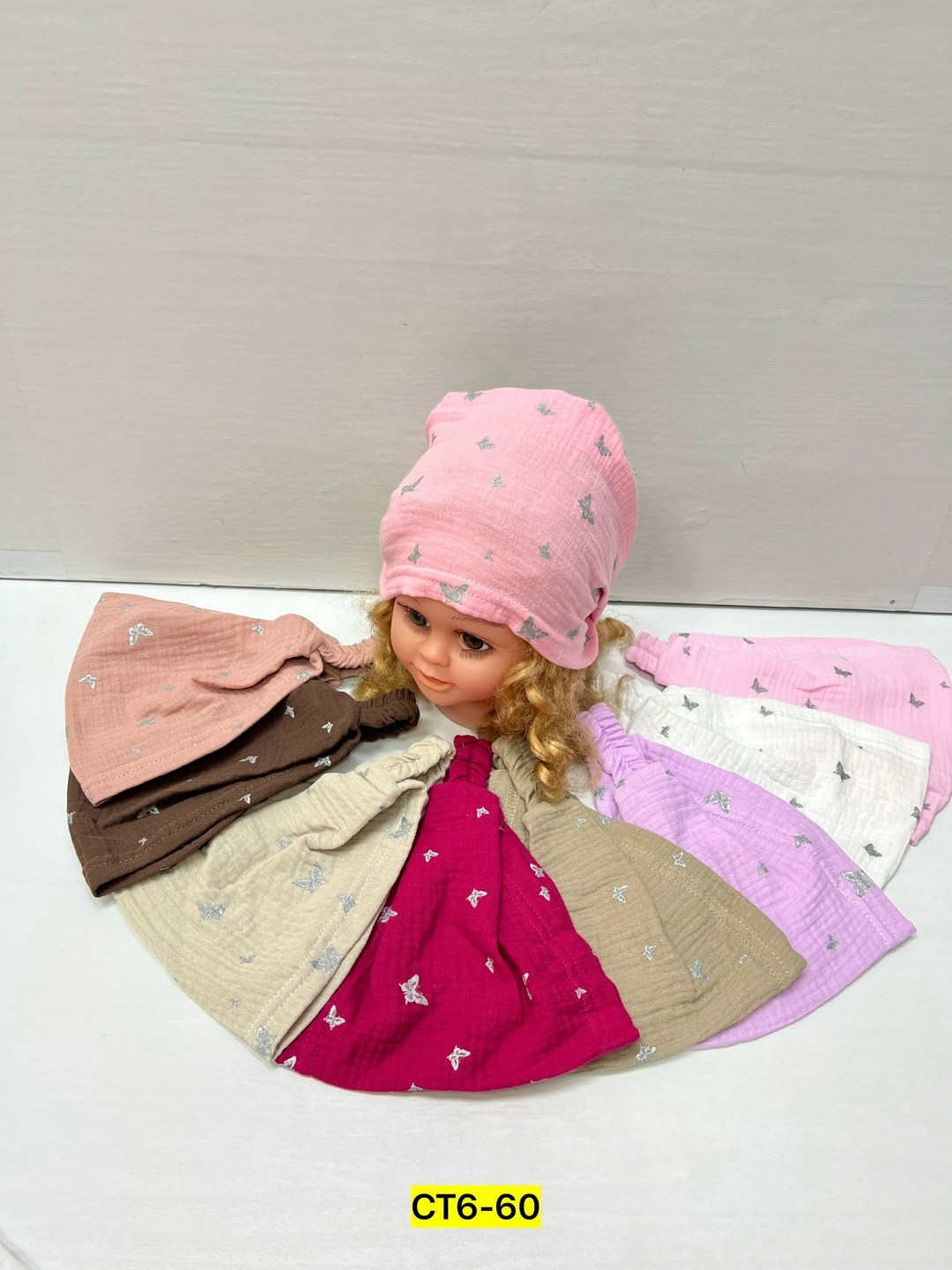 шапка платок,комплект шапки,детская шапочка,шапка для девочек,головной убор