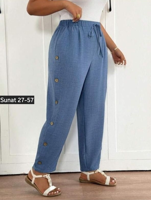 брюки модные,широкие брюки,брюки на пуговицах,брюки хлопковые,повседневные брюки