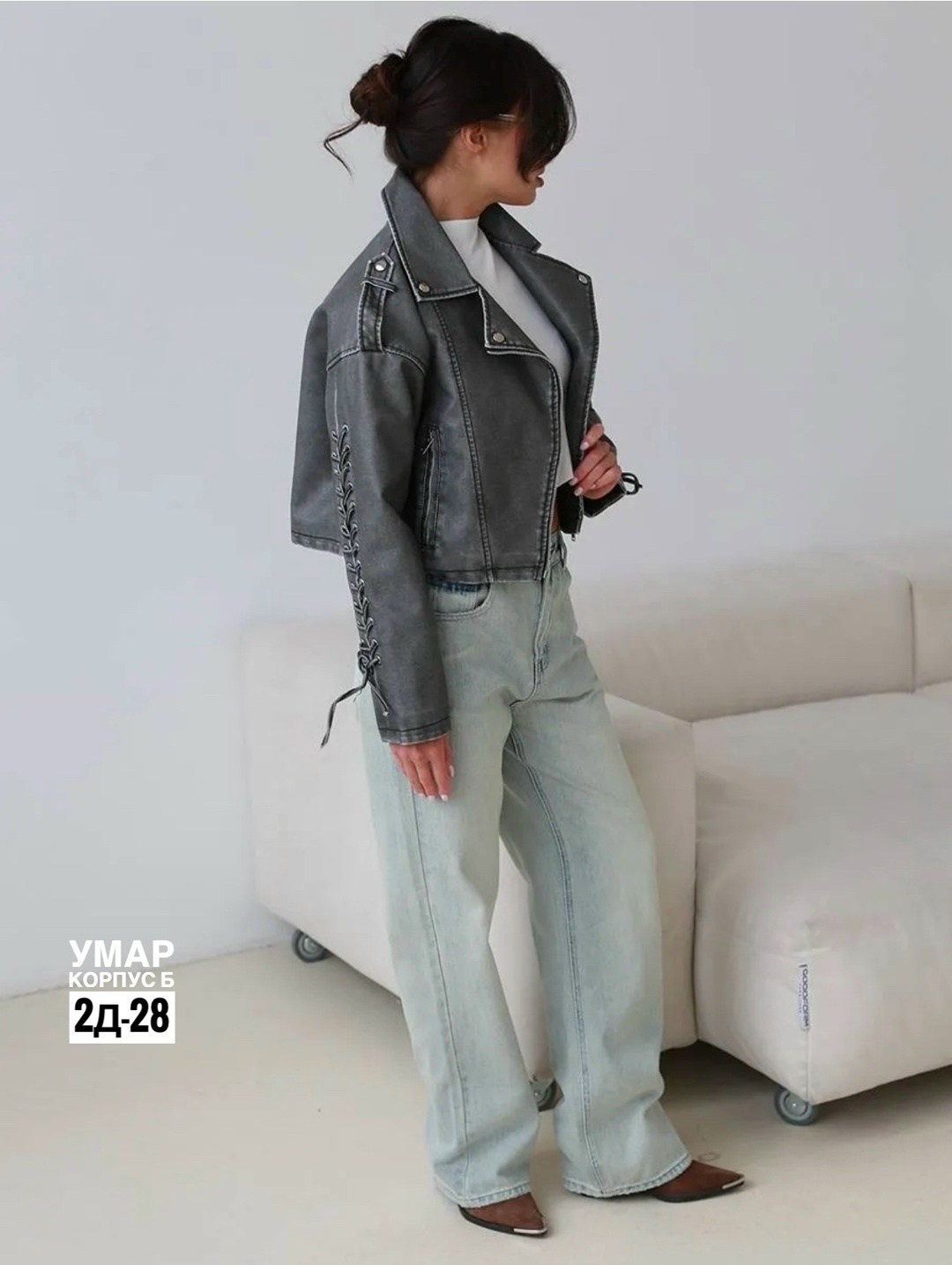 кожаная куртка косуха,куртка косуха женская,куртка косуха,куртка кожаная,кожаная куртка косуха janna banana цвет серый