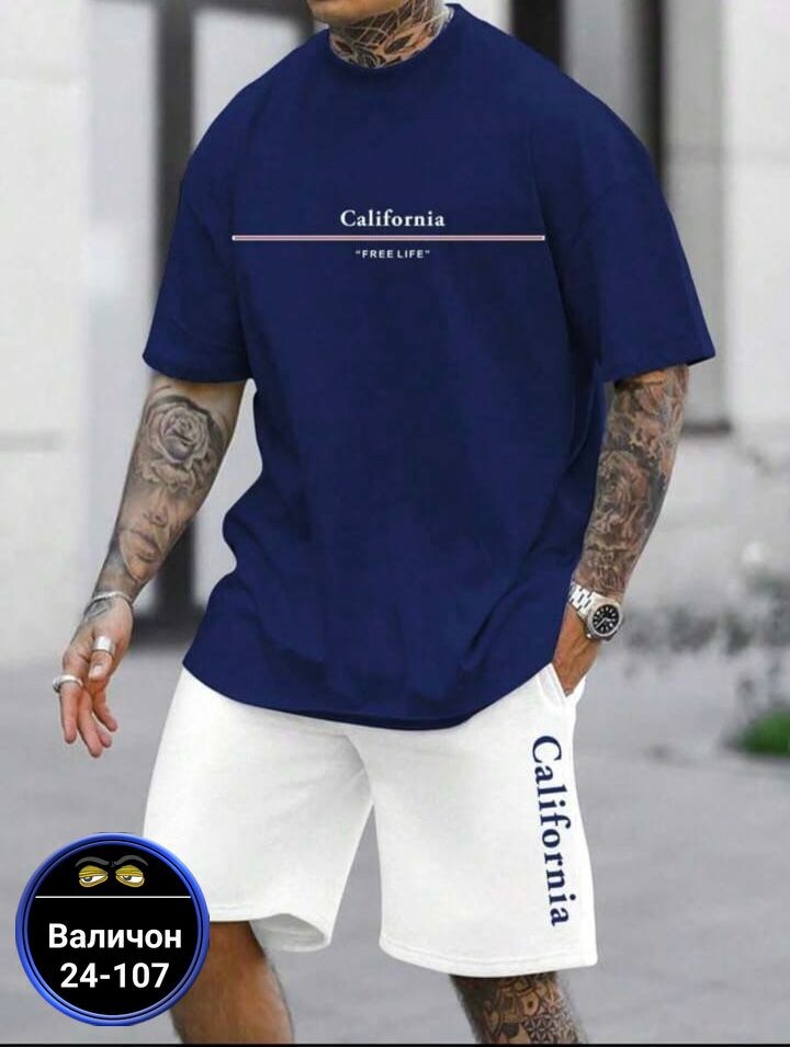 ,спортивные костюмы,спортивные мужские костюмы,футболка и шорты комплект,мужской костюм двойка