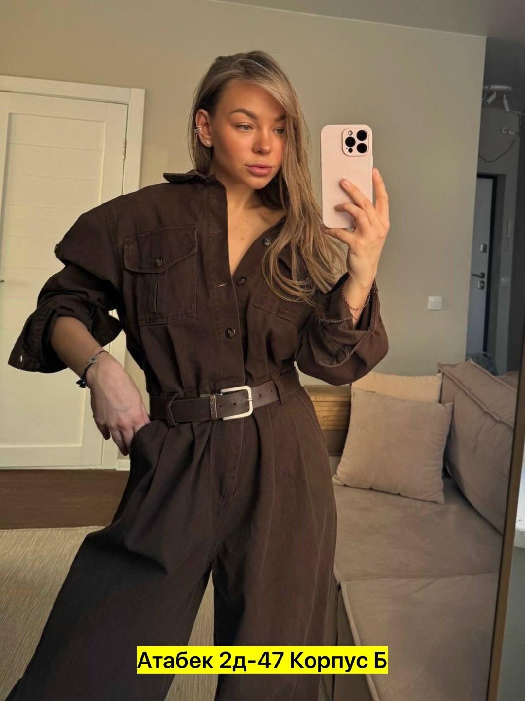 комбинезон davydoff 8014 хаки,женский комбинезон davydoff 8014 хаки,комбинезон брючный летний с коротким рукавом g&lo,брючный комбинезон,комбинезон женский