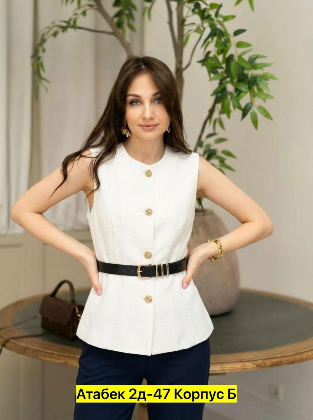 комплект брючный,прямые брюки,жилет,жилет женский,брюки женские