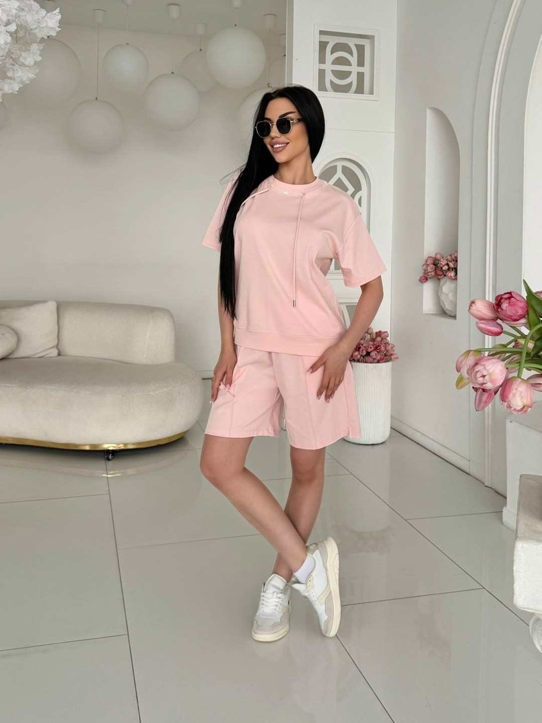 женский костюм с шортами,костюм летний женский с шортами,костюм женский,трикотажный костюм с шортами,костюм женский с шортами летний трикотажный