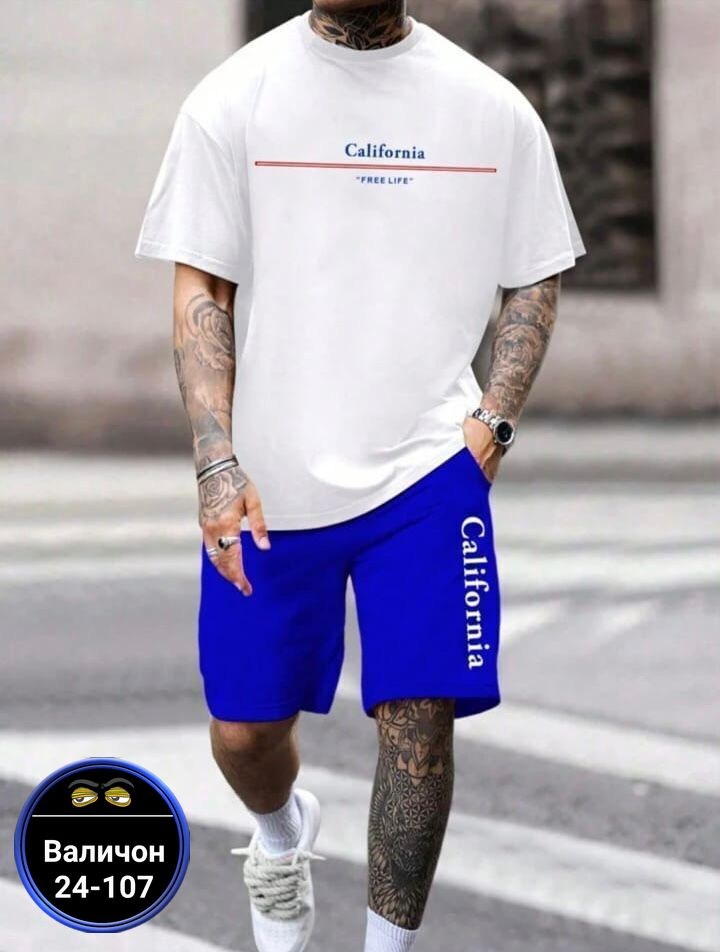 ,спортивные костюмы,спортивные мужские костюмы,футболка и шорты комплект,мужской костюм двойка