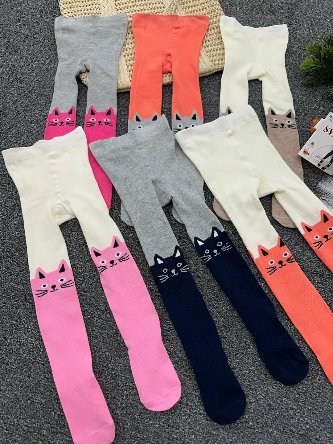 детские колготки,колготки с кошками,колготки с кошками роза 9906,детские колготки с кошечками,колготки детские с рисунком