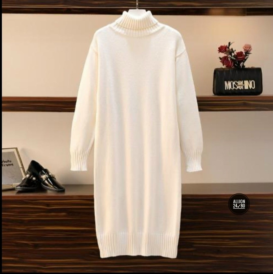 платье свитер вязаное,платье-свитер,вязаное платье-свитер женское с высоким воротом,теплое платье свитер,женское платье вязаное