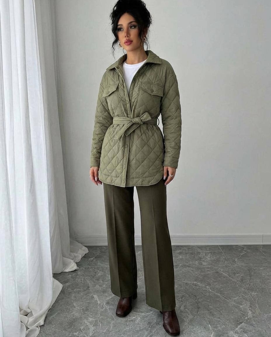 куртка женская демисезонная стеганная удлиненная,куртка стеганая,демисезонная куртка,куртка женская голубая,стеганое пальто рубашка