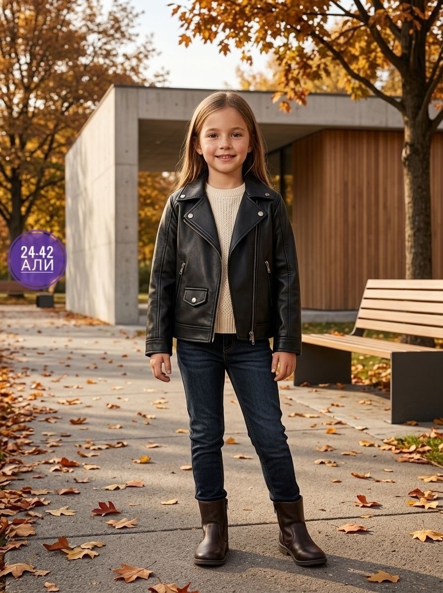 куртка косуха,детская куртка косуха,куртка кожаная,куртка косуха для девочки,куртка косуха повседневная aoba 65324479