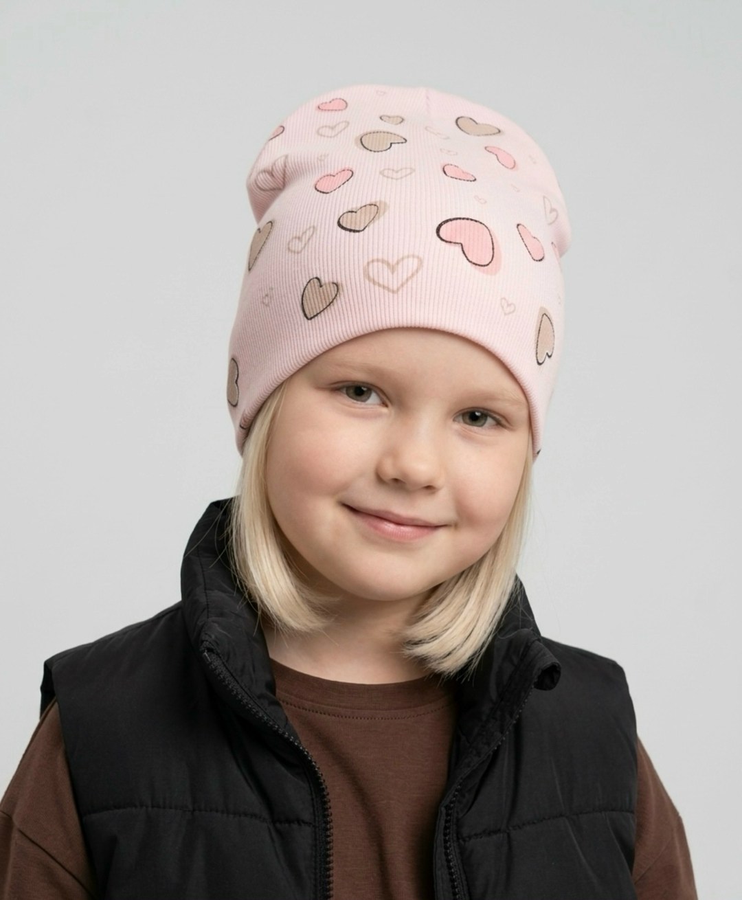 шапка трикотажная для девочки,шапка для девочек,шапочка детская,шапка демисезонная,шапка весення для девочки