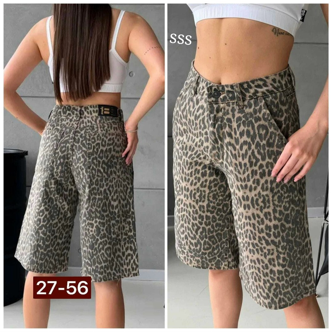 джинсовые шорты бермуды удлиненные леопардовые,джинсовые шорты леопардовые wooх,шорты бермуды джинсовые леопардовые широкие y2k,джинсовые шорты,женские шорты