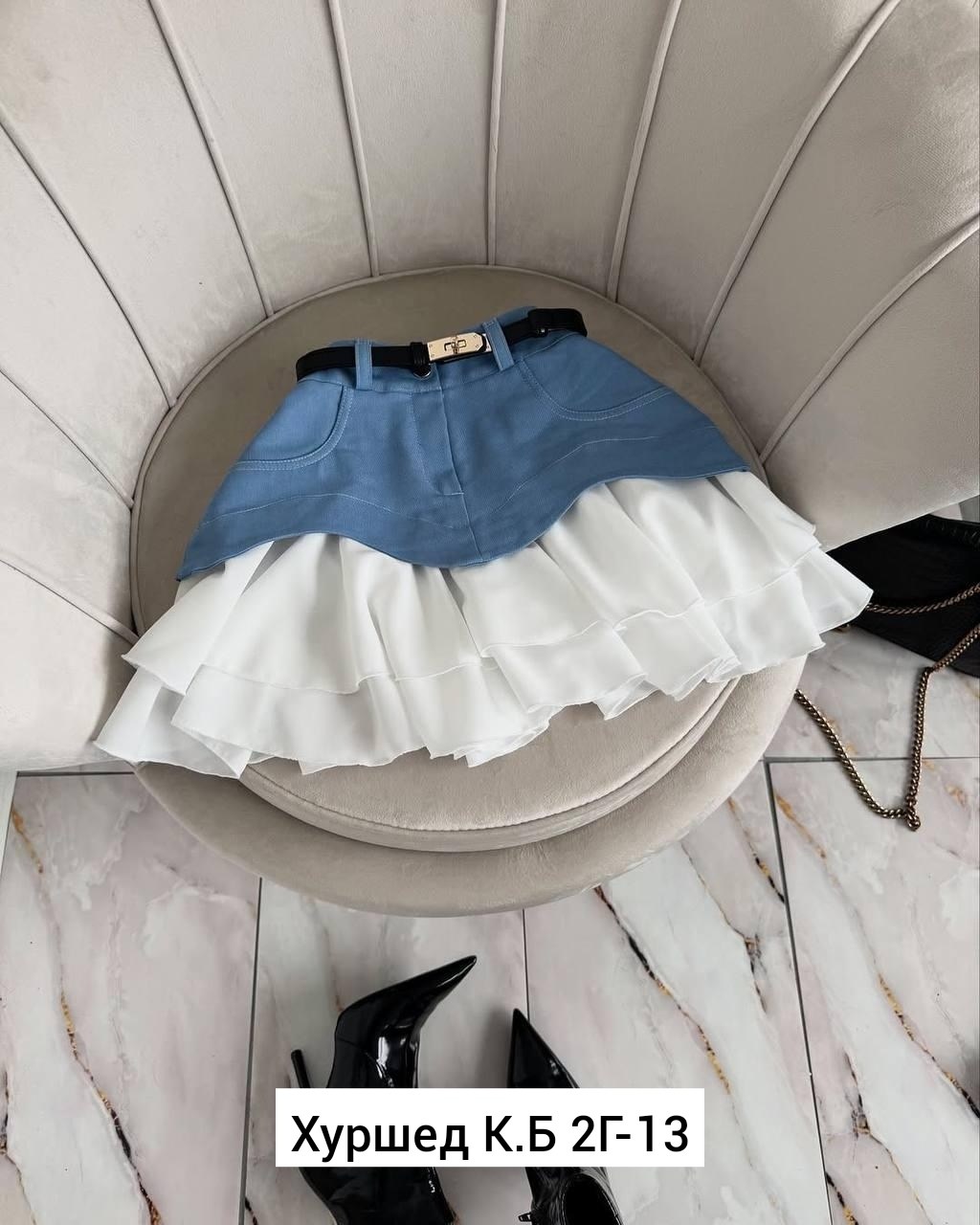 джинсовая юбка с воланами,юбка,мини юбка,модная юбка,женская юбка