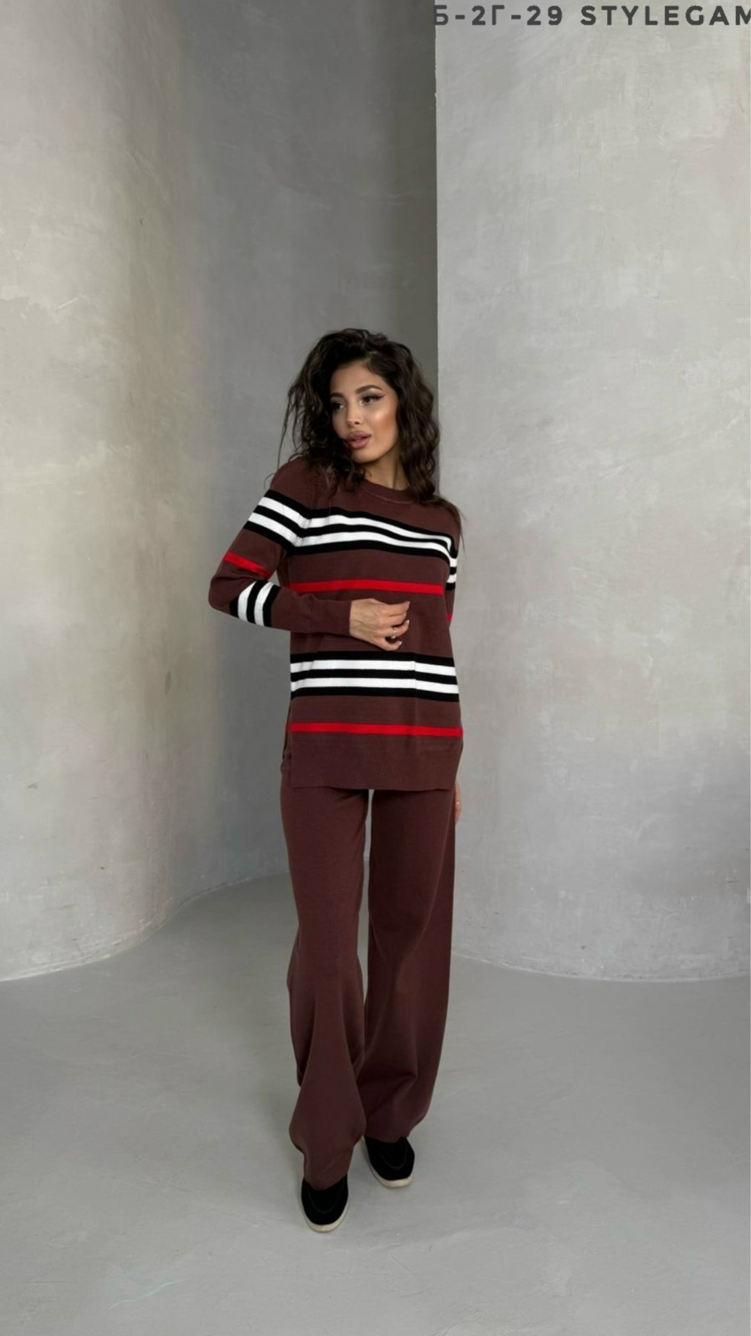 трикотажный костюм,трикотажный костюм женский,трикотажный костюм с брюками и кофтой в полоску aisha comfort,костюм женский,костюм комплекты