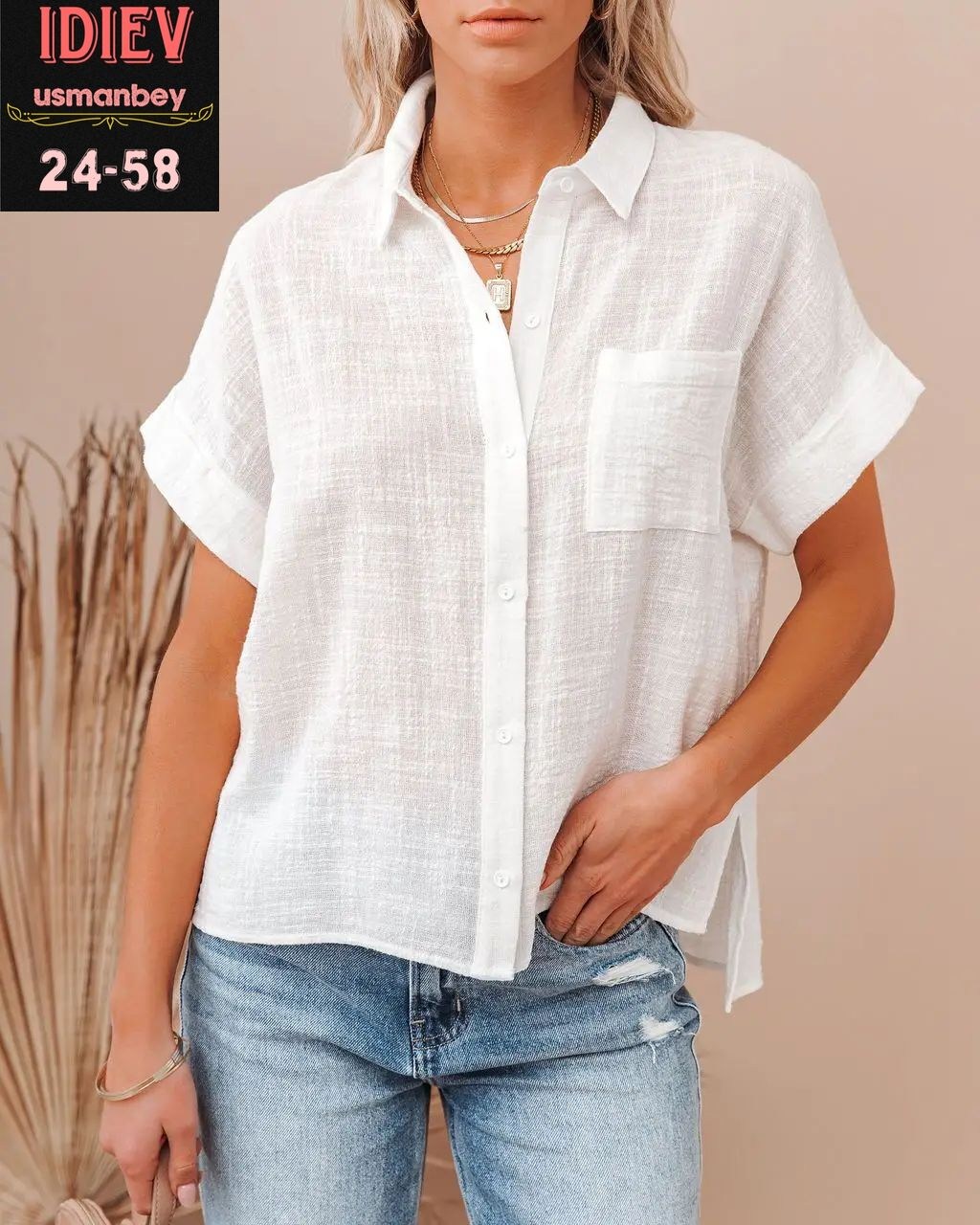 рубашка женская с короткими рукавами,рубашка женская,рубашка лен женская,женская модная рубашка,блузка женская рубашка