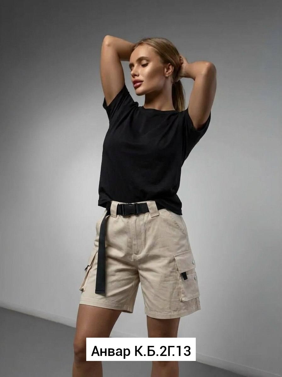 шорты карго женские,шорты летние женские,женские шорты,повседневные шорты,шорты с поясом