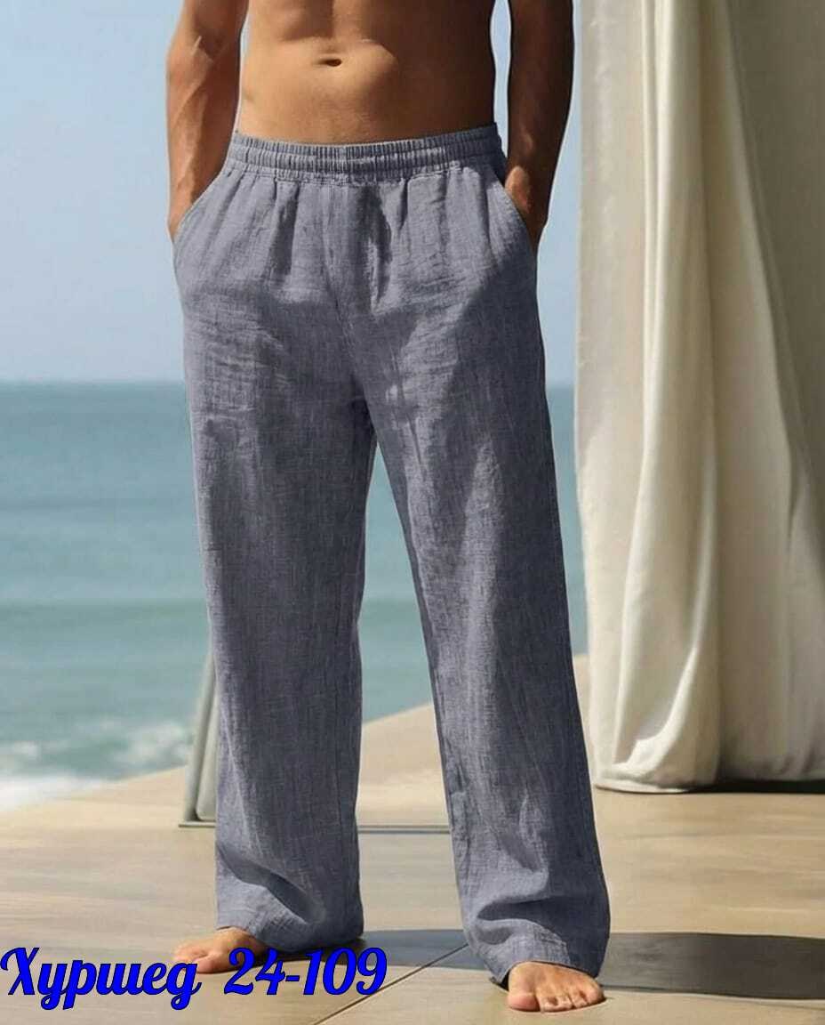 мужские хлопковые льняные брюки,льняные брюки,летние мужские брюки,льняные брюки мужские,льняные штаны