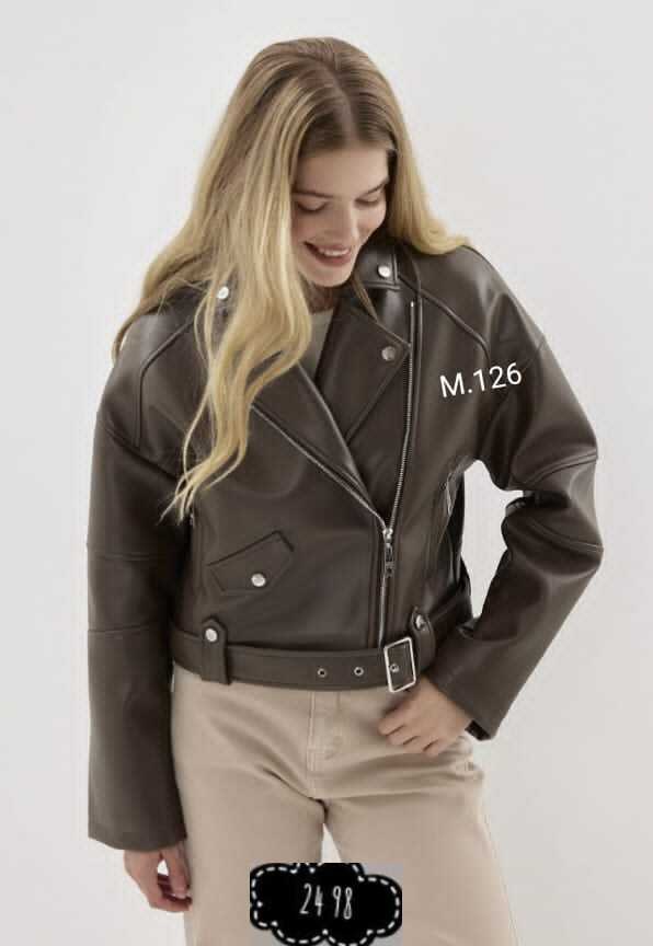 кожаная куртка женская,кожаная куртка,женская укороченная куртка из искусственной кожи,куртка демисезонная,косуха