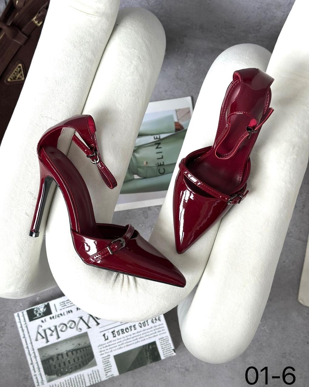 женские туфли лодочки,женские бордовые туфли на шпильке из лакированной кожи,женская ,бордовые туфли,туфли женские на высоких каблуках