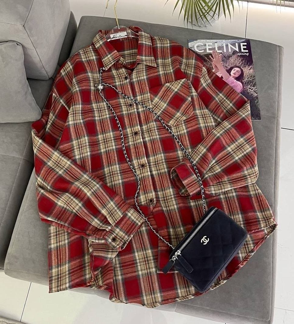 женская рубашка в клетку,рубашка в клетку,burberry рубашка оверсайз в клетку vintage check нейтральный цвет,клетчатая рубашка,рубашка burberry