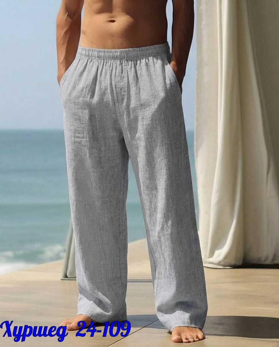 мужские хлопковые льняные брюки,льняные брюки,летние мужские брюки,льняные брюки мужские,льняные штаны