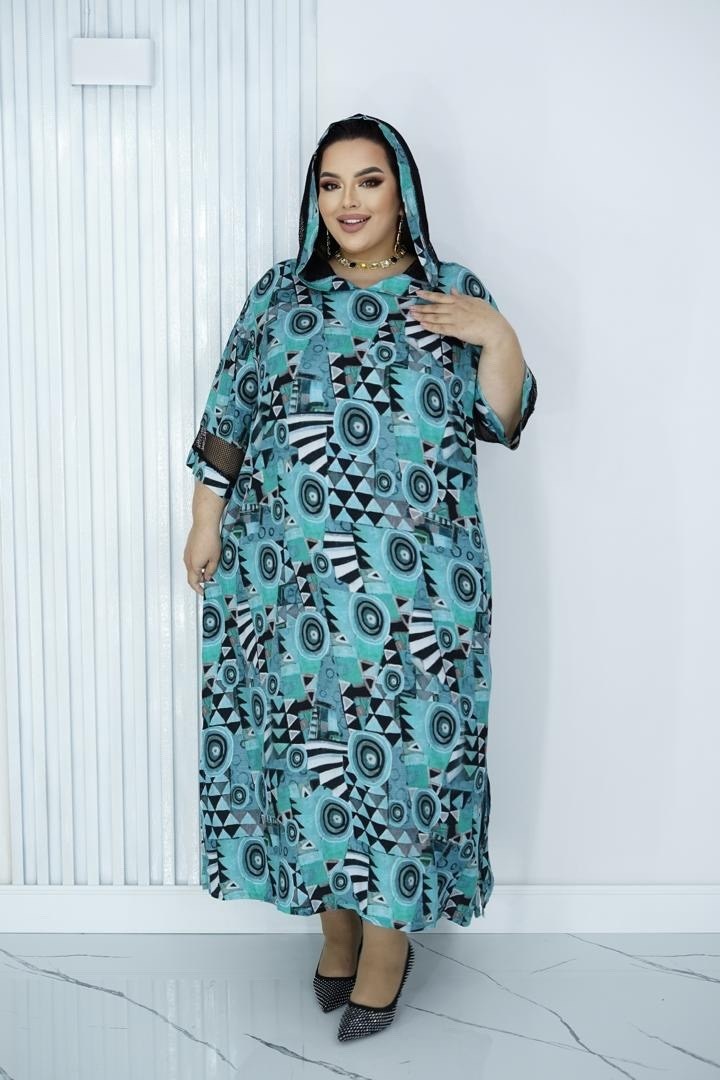 платья большие размеры,платье,платье женской,платья бохо,платье штапельное с капюшоном длинное