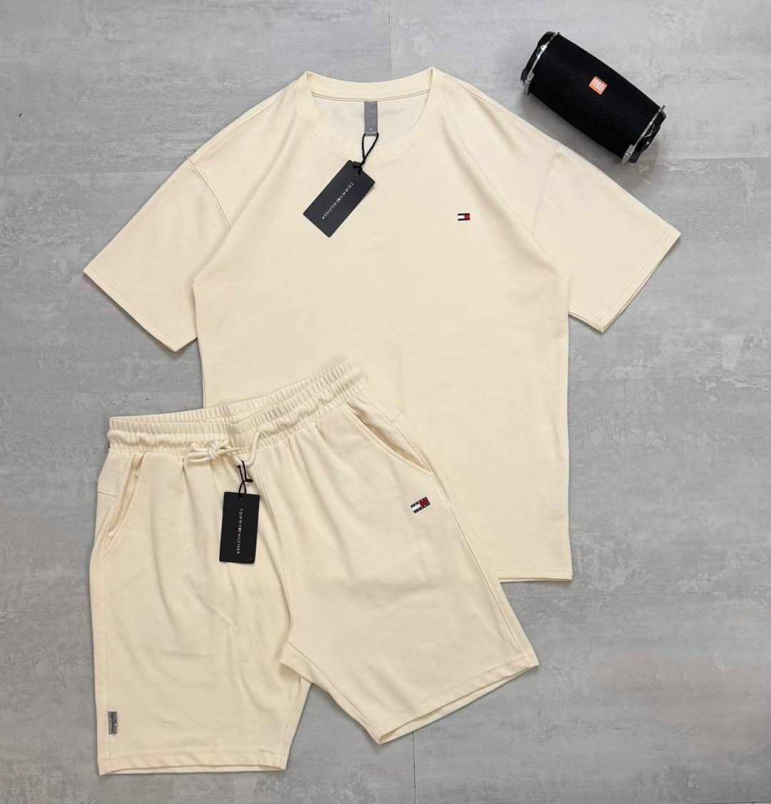 спортивный костюм томми хилфигер мужские,костюм спортивный мужской,летние костюмы,костюм шортами,мужские комплекты