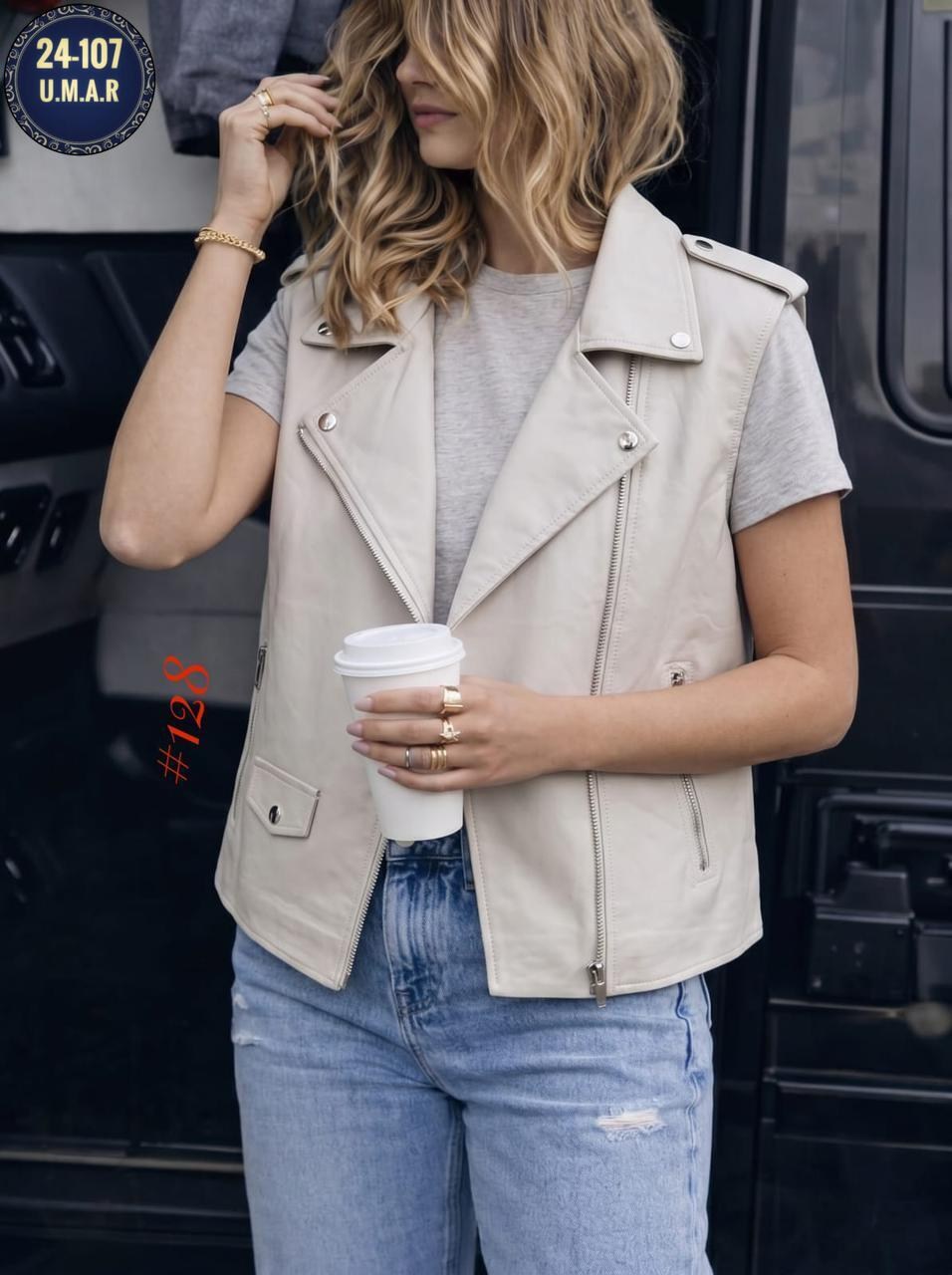 кожаный жилет,жилет кожаный женский,женские жилетки,жилет женский,жилет