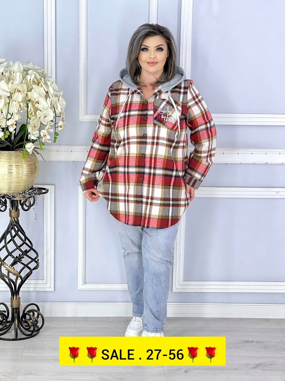 рубашка женская теплая большого размера в клетку,рубашка теплая больших размеров,женская рубашка больших размеров,рубашка женская в клетку с капюшоном,рубашка теплая в клетку удлиненная