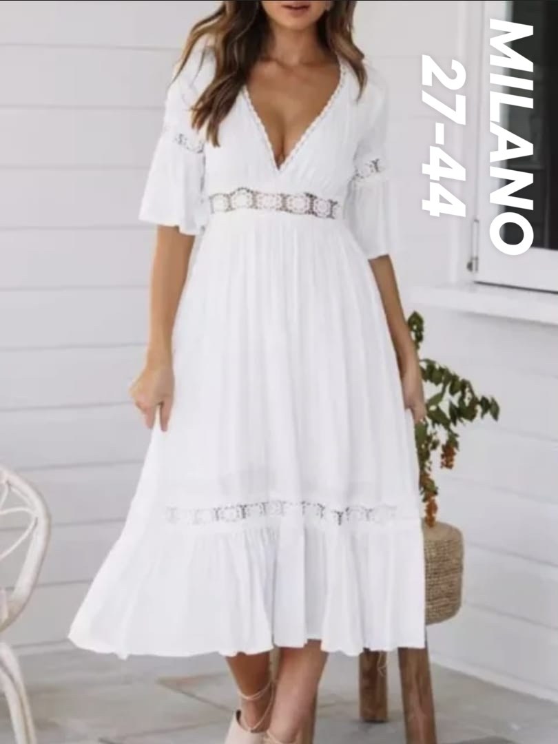 белое летнее платье,белое платье женское,платья в стиле бохо,летнее женское платье,платье женское белое кружевное